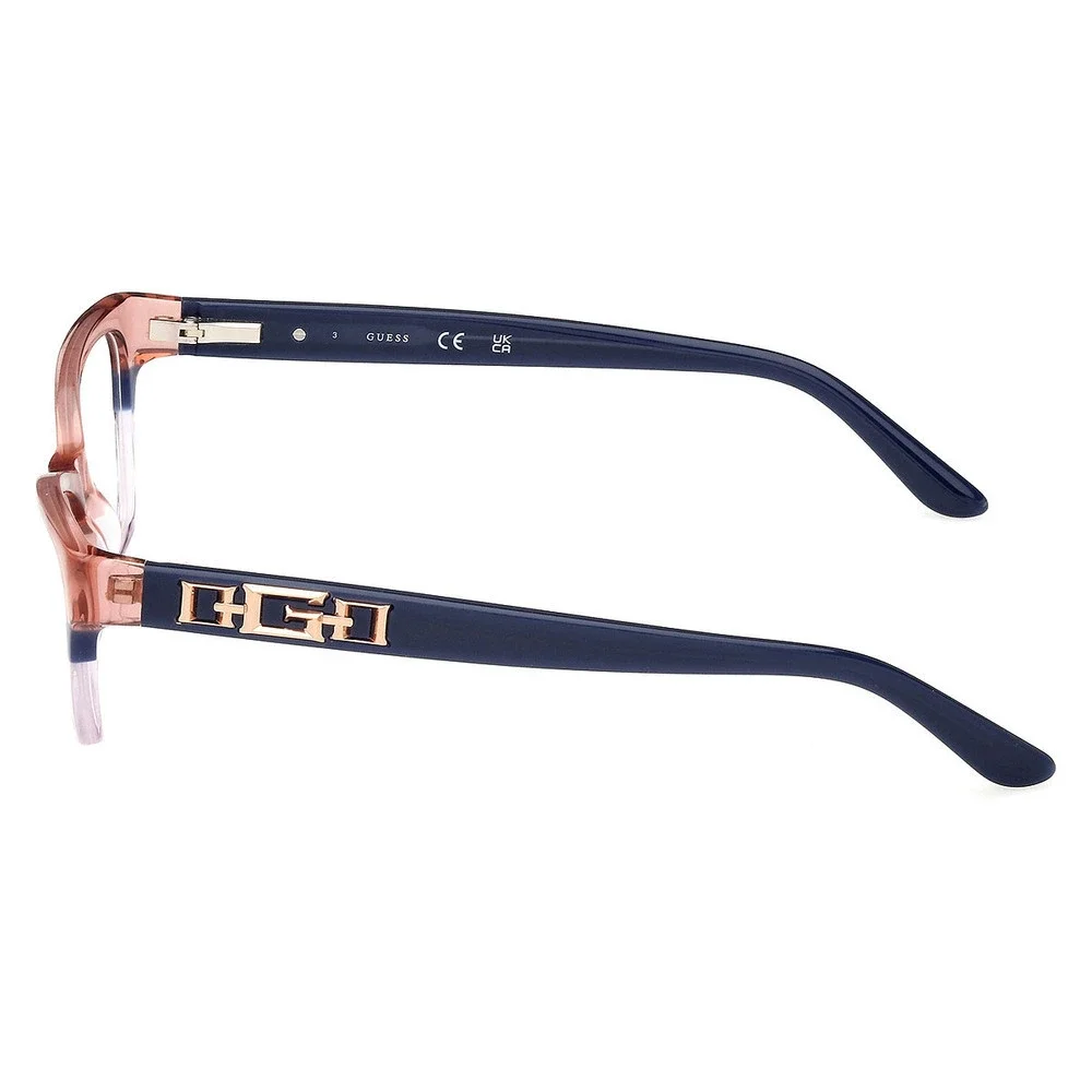NWT Guess GU2979-092-52 Brown Blue 52mm Eyeglasses